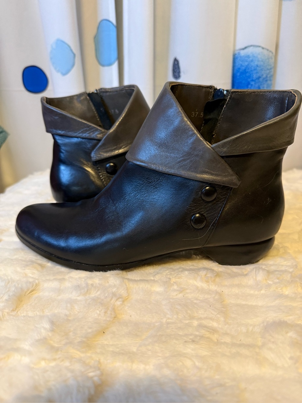 Everybody by BZ Moda Women’s Black Ankle Boots EU 37.5 Side Zip